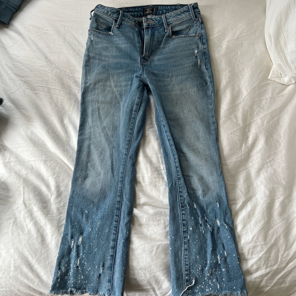 Abercrombie ankle dresses bottom jeans